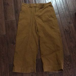 mustard yellow denim pants